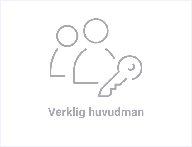 Progress badge with icon and name based on registration step